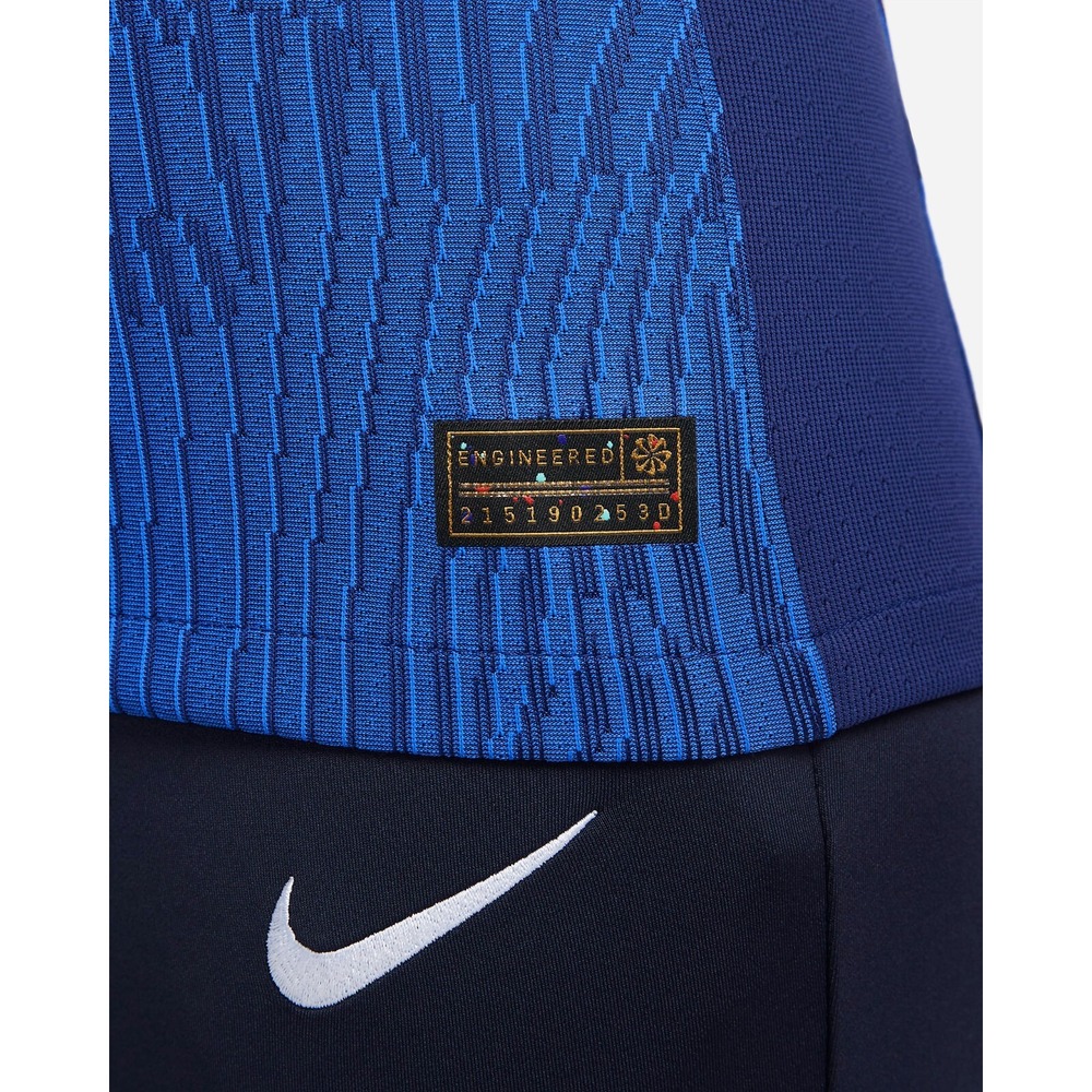 Nike USWNT Dri-FIT ADV Match Jersey Womens Large Blue Textured Soccer Shirt - Picture 3 of 7